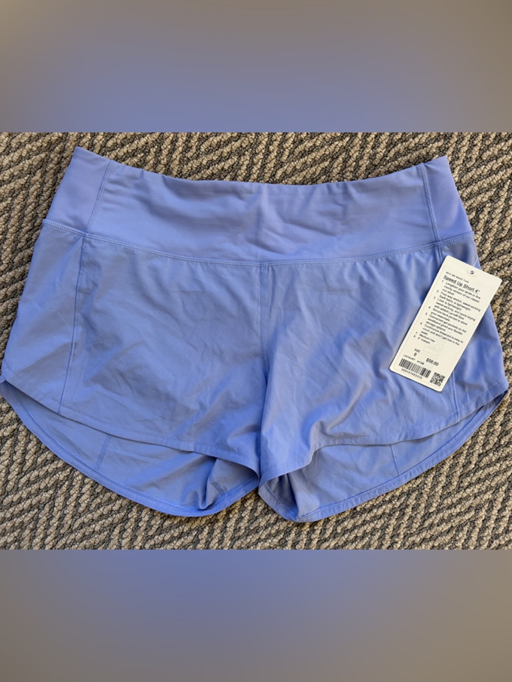 lululemon athletica Women's Athletic Shorts in Periwinkle Blue